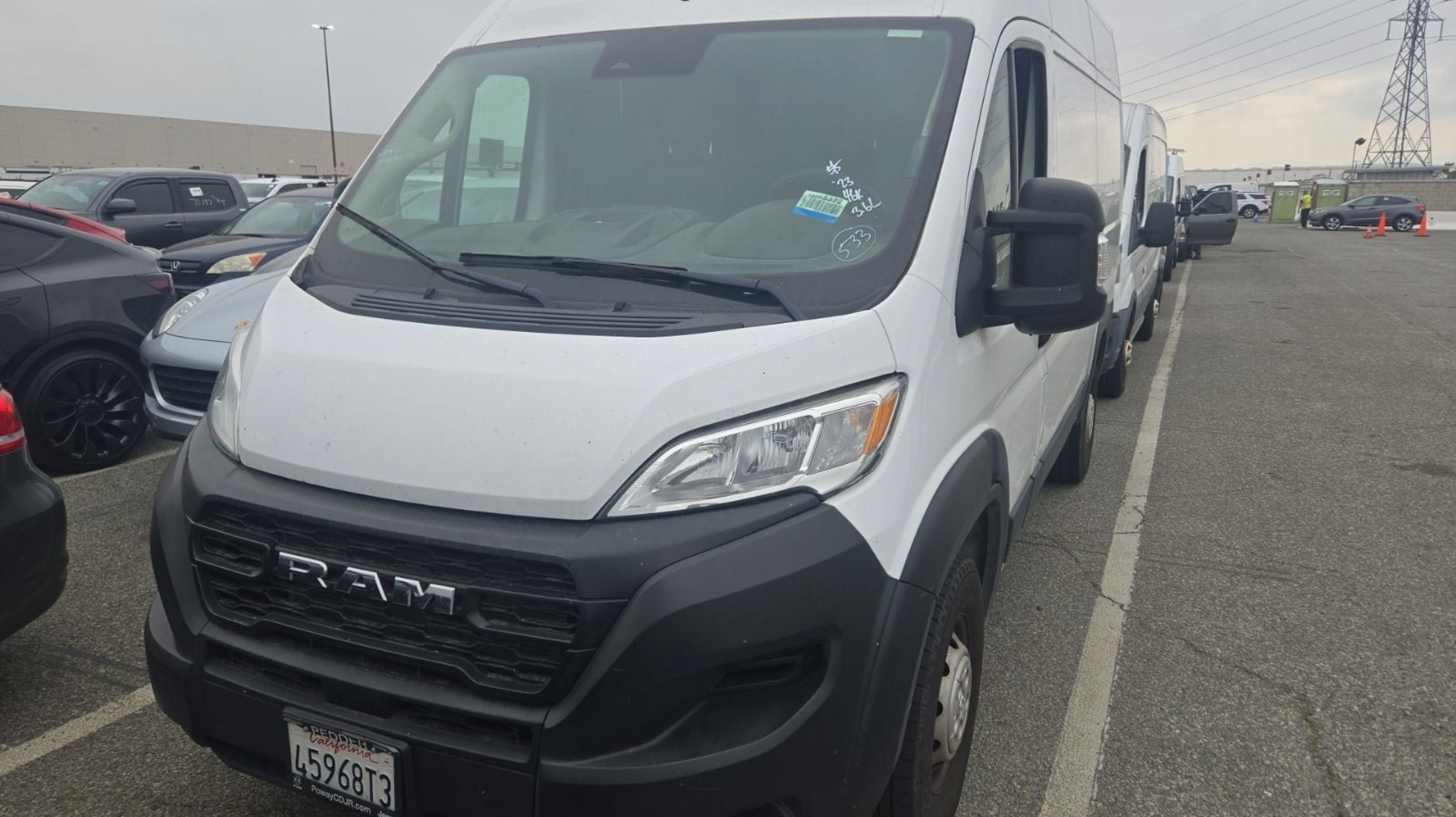 ram promaster cargo van 2023 3C6LRVCG2PE551533 image ram promaster cargo van 2023 3C6LRVCG2PE551533 image